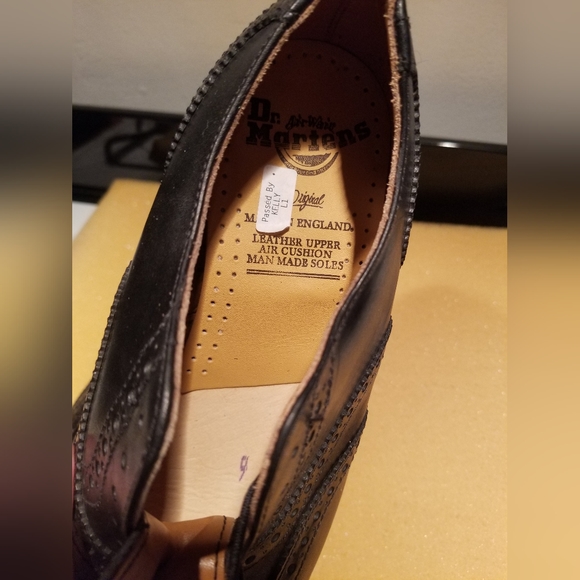 ๐ฌ๐ง VINTAGE NOS Dr Martens Brogue Oxford Wingtips UK MADE! ๐ฌ๐ง Solovair NPS - Picture 8 of 16